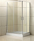 Душевой уголок BELBAGNO UNO-195-AH-2-100/80-C-Cr