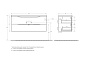 Тумба с раковиной подвесная BelBagno Marino 1200, Bianco Opaco, 1200x450x500, MARINO-1200-2C-SO-BO-P/BB1200/450-LV-MR-PR