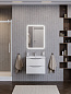 Тумба с керамической раковиной подвесная BelBagno МАРИНА-МИНИ2.0 (Marino-MINI-2.0) 50 Белый матовый, раковина BB-8099-3-50+Marino-MINI-2.0-500-2C-SO-BO-P