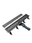 Душевой лоток CEZARES SLIDER 70 см, SLIDER-LD-70-GM оружейная сталь