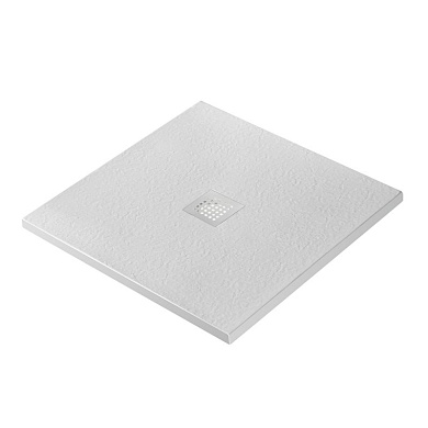 Поддон из искусственного мрамора BelBagno TRAY-MR-UNO-A-80-35-W-BO