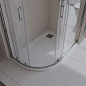 Поддон из искусственного мрамора BelBagno TRAY-MR-UNO-RH-120/80-550-35-W-R-CR