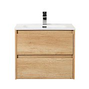 Тумба с раковиной подвесная Belbagno KRAFT 700, Rovere Nebrasca Nature, 710х460х515, KRAFT-700-2C-SO-RNN/BB700ETL