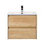 Тумба с раковиной подвесная Belbagno KRAFT 700, Rovere Nebrasca Nature, 710х460х515, KRAFT-700-2C-SO-RNN/BB700ETL