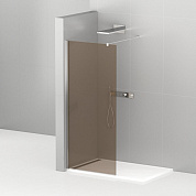 Душевая перегородка CEZARES LIBERTA-L-1-120-120-BR-Cr