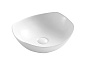 Умывальник чаша накладная овальная Ceramica Nova Element 420*385*145мм