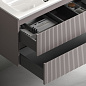Тумба с керамической раковиной подвесная, SANCOS Snob T, 60 см Doha Soft SNT60SM+CN7011