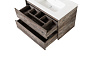 Тумба с раковиной подвесная Belbagno KRAFT 1000, Pino Pasadena, 1010х460х515, KRAFT-1000-2C-SO-PP/LOV-1000-LVB