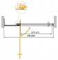 Душевая дверь в нишу CEZARES SLIDER-B-1-70/80-BR-Cr