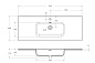 Тумба с раковиной подвесная Belbagno KRAFT 1200, Pino Pasadena, 1210х460х515, KRAFT-1200-2C-SO-PP/BB1200ETL