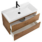 Тумба с раковиной подвесная BelBagno Marino 800, Rovere Nature, 800x450x500, MARINO-800-2C-SO-RN-P/BB800/450-LV-MR-AST