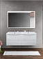 Тумба с керамической раковиной для ванной комнаты BelBagno Marino-Cer, 120 см Bianco OPACO(белый матовый) MARINO-CER-1200-4C-SO-2-BO-P/BB-0325-120-2-LVB