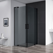 Душевой уголок CEZARES SLIDER-A-2-80/90-GRIGIO-NERO