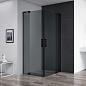 Душевой уголок CEZARES SLIDER-A-2-80/90-GRIGIO-NERO
