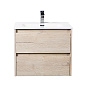 Тумба с раковиной подвесная Belbagno KRAFT 700, Rovere Galifax Bianco, 710х460х515, KRAFT-700-2C-SO-RGB/BB700ETL