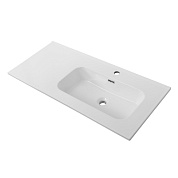 Раковина керамическая чаша справа CEZARES 100 см, CZR-8095-100-R