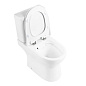 Унитаз-компакт безободковый с сиденьем  BelBagno ТУМАН (STEAM) BB130CPR/SC+BB130T