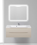 Тумба с раковиной подвесная BelBagno Marino 1200, Crema Opaco, 1200x450x500, MARINO-1200-2C-SO-CO-P/BB1200/450-LV-MR-PR
