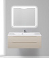 Тумба с раковиной подвесная BelBagno Marino 1200, Crema Opaco, 1200x450x500, MARINO-1200-2C-SO-CO-P/BB1200/450-LV-MR-PR