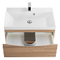 Тумба с раковиной подвесная BelBagno Marino 600, Rovere Bianco, 600x450x500, MARINO-600-2C-SO-WO-P/BB600/450-LV-MR-AST