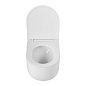 Унитаз подвесной безободковый с сиденьем и смывом ТОРНАДО BelBagno ТИШИНА (SOFT-TOR) BB084CH-TOR/SC