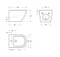 Биде подвесное BelBagno СФЕРА (SFERA-R) BB046BH