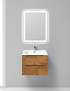 Тумба с раковиной подвесная Belbagno ETNA 600, Rovere Nature, 610х460х515, ETNA-600-2C-SO-RN-P/BB600ETL