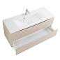 Тумба с раковиной подвесная BelBagno Marino 1200, Crema Opaco, 1200x450x500, MARINO-1200-2C-SO-CO-P/BB1200/450-LV-MR-PR