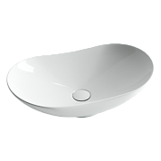 Умывальник чаша накладная овальная  Ceramica Nova Element 620*360*145мм