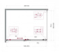 Душевой уголок BELBAGNO SOFT_CLOSE-2-AH-1-130/100-C-GM