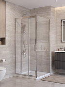 Душевой уголок BelBagno UNO-195-AHF-31-80/100-C-Cr