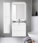 Тумба подвесная с раковиной из литьевого мрамора BelBagno ALBANO 70 Bianco Lucido