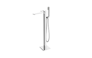Напольный смеситель для ванны BELBAGNO LUCE LUC-FMT-CRM