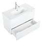 Тумба с раковиной подвесная Belbagno ETNA 39-800, Bianco Lucido, 810х390х515, ETNA39-800/390-2C-SO-BL-P/BB800/390ETL