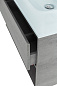 Тумба с раковиной подвесная Belbagno KRAFT 800, Cemento Grigio, 800x460x500, KRAFT-800-1C-SO-CG/BB810/465-LV-VTR-BL