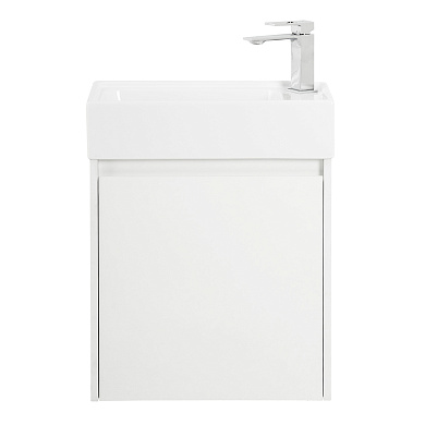 Тумба с раковиной подвесная Belbagno KRAFT MINI 500, Bianco Opaco, 494х256х500, KRAFT MINI-500/260-1A-SO-BO-R/7045-KL