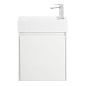 Тумба с раковиной подвесная Belbagno KRAFT MINI 500, Bianco Opaco, 494х256х500, KRAFT MINI-500/260-1A-SO-BO-R/7045-KL
