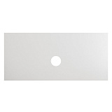 Столешница из керамогранита под накладную раковину Belbagno 1016x468 Bianco Opaco, KEP-100-BO-W0