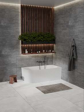 Акриловая ванна угловая BelBagno BB714-1500-750-R правосторонняя