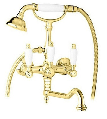 Смеситель для ванны и душа CEZARES FIRST-VDF-03/24-Bi