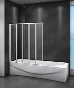 Душевая шторка на ванну CEZARES RELAX-V-5-120/140-C-Bi