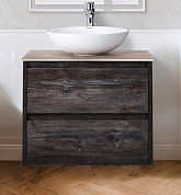 Тумба с накладной раковиной для ванной комнаты BelBagno Kraft 60 см Pino Pasadena